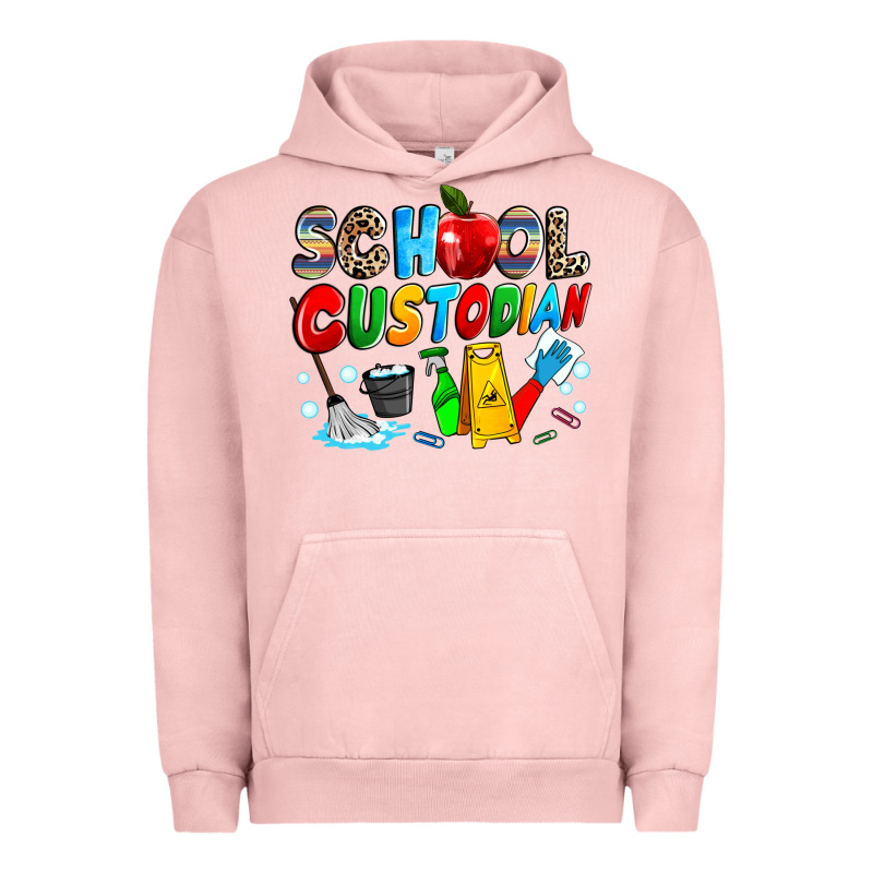 School Custodian Urban Hoodie by NancyCooperArtShop | Teevron