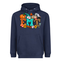 Navy emt with fall Heavyweight Hoodie - AdoDesignShop
