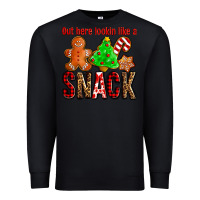 Black out here lookin like a snack ado Premium Sweatshirt - AdoDesignShop