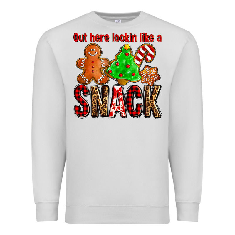Out Here Lookin Like A Snack Ado Premium Sweatshirt by AdoDesignShop | Teevron