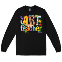 Black art teacher Long Sleeve Tee - texasbilliewilder