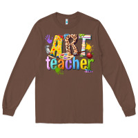 Chestnut art teacher Long Sleeve Tee - texasbilliewilder