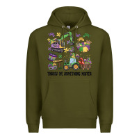 Army Green throw me something mister Premium Hoodie - MaliasSmallBusiness