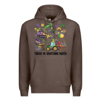 Coffee throw me something mister Premium Hoodie - MaliasSmallBusiness