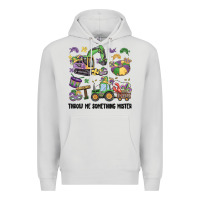 Dove Grey throw me something mister Premium Hoodie - MaliasSmallBusiness