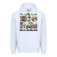 White throw me something mister Premium Hoodie - MaliasSmallBusiness