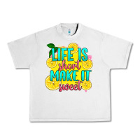 Lunar Rock life is  make it sweet Urban Heavy Tee - RanaPortraitStore
