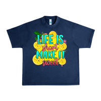 Navy life is  make it sweet Urban Heavy Tee - RanaPortraitStore
