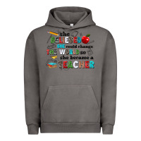 Pigment Tornado she believed she could change the world so she bec Urban Hoodie - NancyCooperArtShop
