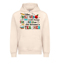 Sandshell she believed she could change the world so she bec Urban Hoodie - NancyCooperArtShop