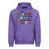 Tulip she believed she could change the world so she bec Urban Hoodie - NancyCooperArtShop