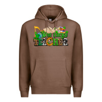 Chestnut one lucky teacher Premium Hoodie - AdoDesignShop
