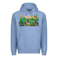 Colony Blue one lucky teacher Premium Hoodie - AdoDesignShop