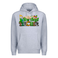 Heather Grey one lucky teacher Premium Hoodie - AdoDesignShop