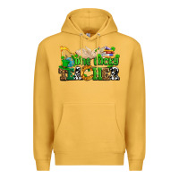 Mustard one lucky teacher Premium Hoodie - AdoDesignShop