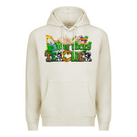 Oatmeal Heather one lucky teacher Premium Hoodie - AdoDesignShop