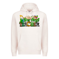 Pale Pink one lucky teacher Premium Hoodie - AdoDesignShop