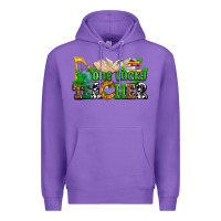 Purple one lucky teacher Premium Hoodie - AdoDesignShop