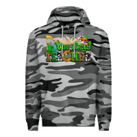 Slate Camo one lucky teacher Premium Hoodie - AdoDesignShop