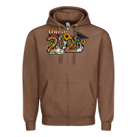 Chestnut senior 2023 Zipper Hoodie - CowhideDigitalArt