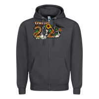 Smoke senior 2023 Zipper Hoodie - CowhideDigitalArt