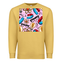 Antique Gold physics seamless pattern Premium Sweatshirt - BundleAndBundleShop