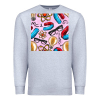 Heather Grey physics seamless pattern Premium Sweatshirt - BundleAndBundleShop