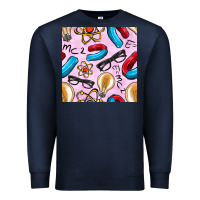 Navy physics seamless pattern Premium Sweatshirt - BundleAndBundleShop