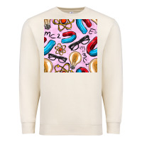 Sandshell physics seamless pattern Premium Sweatshirt - BundleAndBundleShop