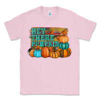 Bubblegum Pink hey there pumpkin Classic Tee - RanaPortraitStore