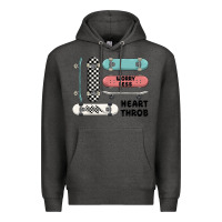 Charcoal Heather worry less Premium Hoodie - MaliasSmallBusiness
