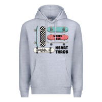 Heather Grey worry less Premium Hoodie - MaliasSmallBusiness