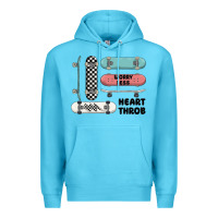 Ocean Blue worry less Premium Hoodie - MaliasSmallBusiness