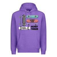 Purple worry less Premium Hoodie - MaliasSmallBusiness