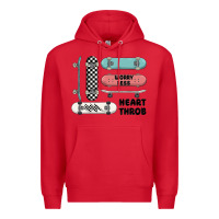 Red worry less Premium Hoodie - MaliasSmallBusiness