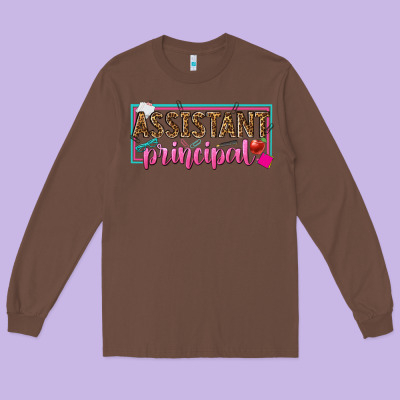 Assistant Principal Long Sleeve Tee Designed By Texasbilliewilder