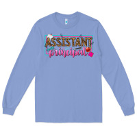 Colony Blue assistant principal Long Sleeve Tee - texasbilliewilder