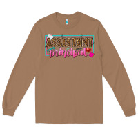 Toasted Coconut assistant principal Long Sleeve Tee - texasbilliewilder