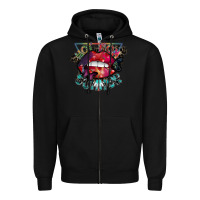 Black hot mom summer Zipper Hoodie - SublimationCraftShop