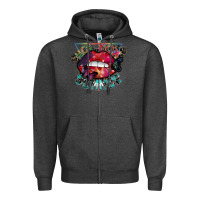 Charcoal Heather hot mom summer Zipper Hoodie - SublimationCraftShop