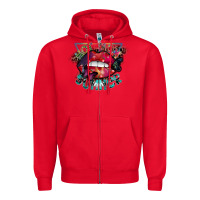Red hot mom summer Zipper Hoodie - SublimationCraftShop