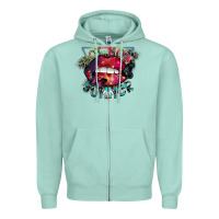 Seafoam hot mom summer Zipper Hoodie - SublimationCraftShop
