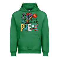 Emerald pre k Urban Hoodie - NancyCooperArtShop