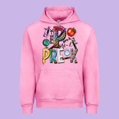 Pre K Urban Hoodie Designed By Nancycooperartshop