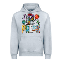 Heather Grey pre k Urban Hoodie - NancyCooperArtShop
