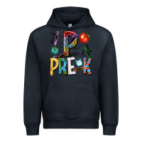 Navy pre k Urban Hoodie - NancyCooperArtShop