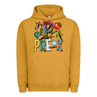 Pigment Peanut Butter pre k Urban Hoodie - NancyCooperArtShop