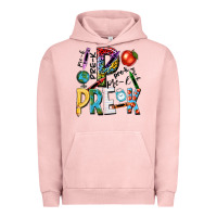Pigment Salmon pre k Urban Hoodie - NancyCooperArtShop