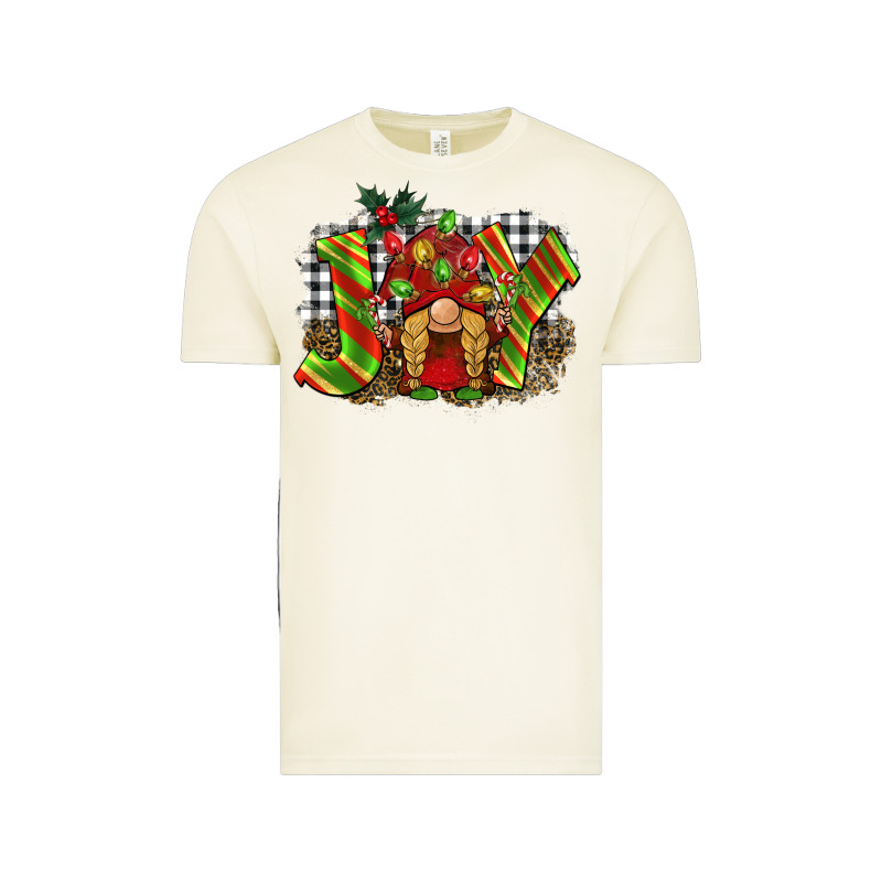 Christmas Joy Gnome Vintage Tee by BarkalooDesign | Teevron
