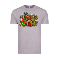 Vintage Zinc christmas joy gnome Vintage Tee - BarkalooDesign
